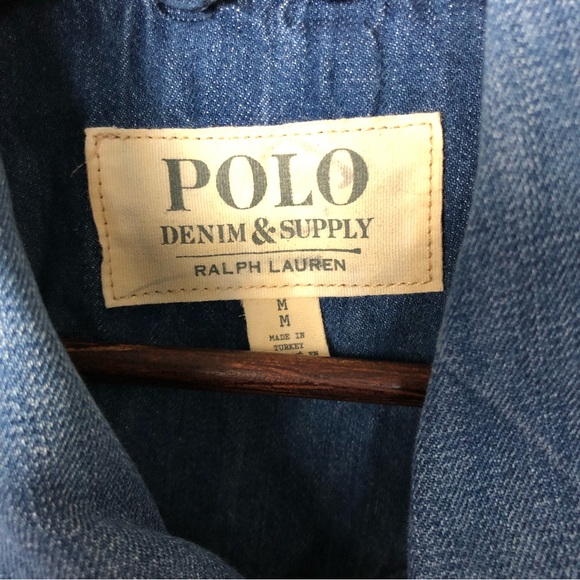 Polo Ralph Lauren Denim Utility jacket size M- - Picture 5 of 11
